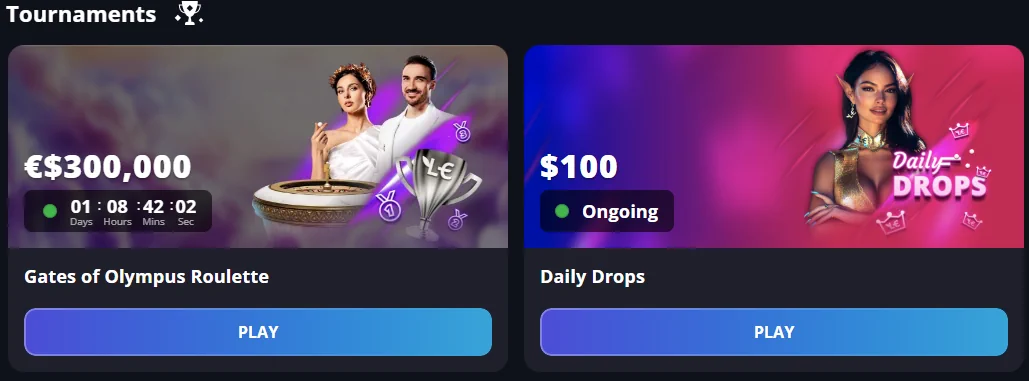 Lucky Elf Casino Tournaments